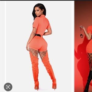 fashion nova lock me up set brand new with bag